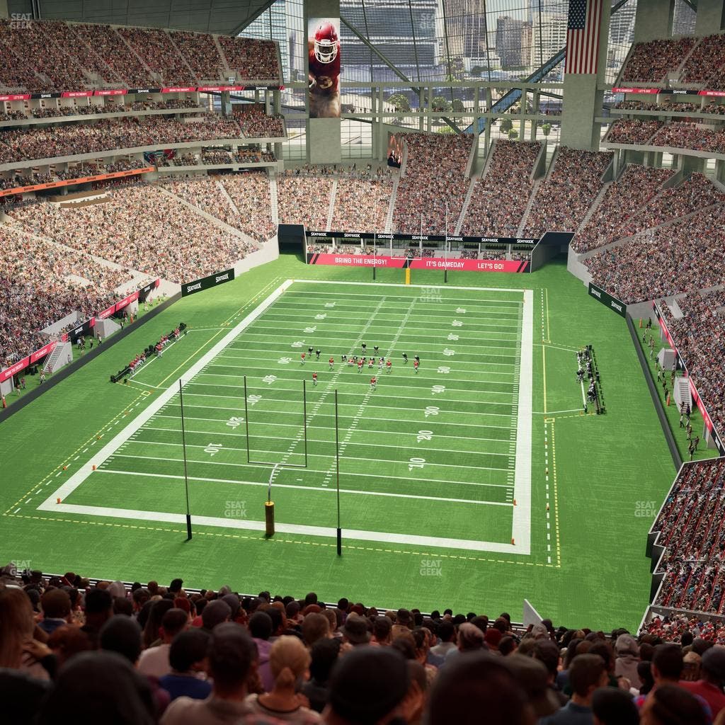 Mercedes-Benz Stadium - Section 324 Club Seat View