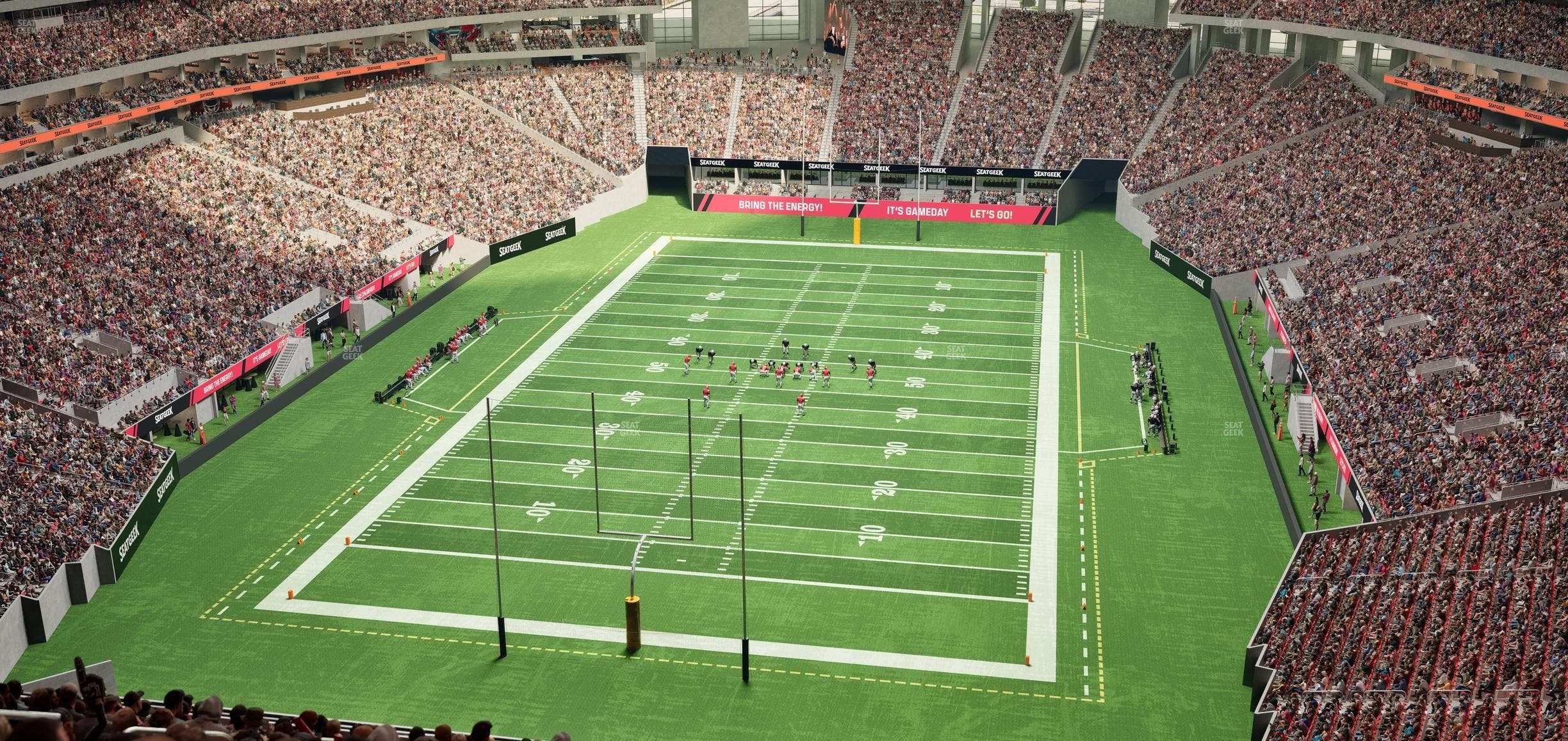 Mercedes-Benz Stadium - Section 324 Club Seat View
