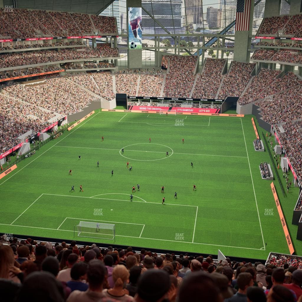 Mercedes-Benz Stadium - Section 324 Club Seat View