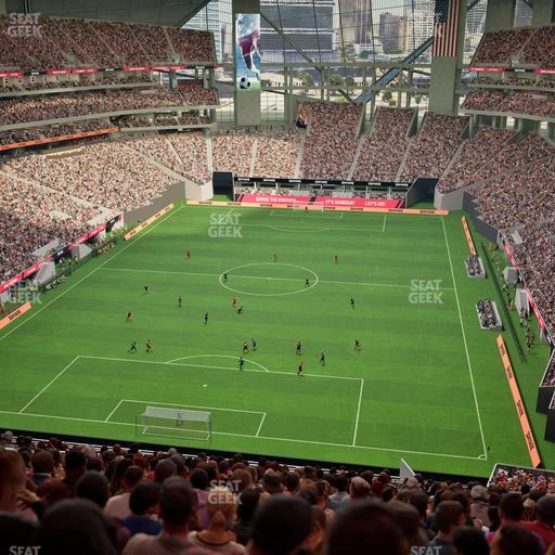 Mercedes-Benz Stadium - Section 324 Club Seat View