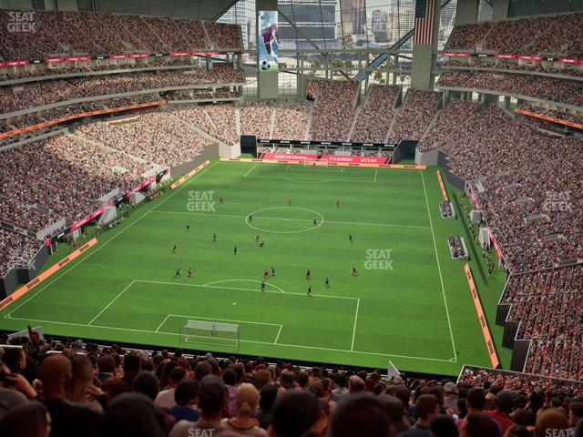 Mercedes-Benz Stadium - Section 324 Club Seat View