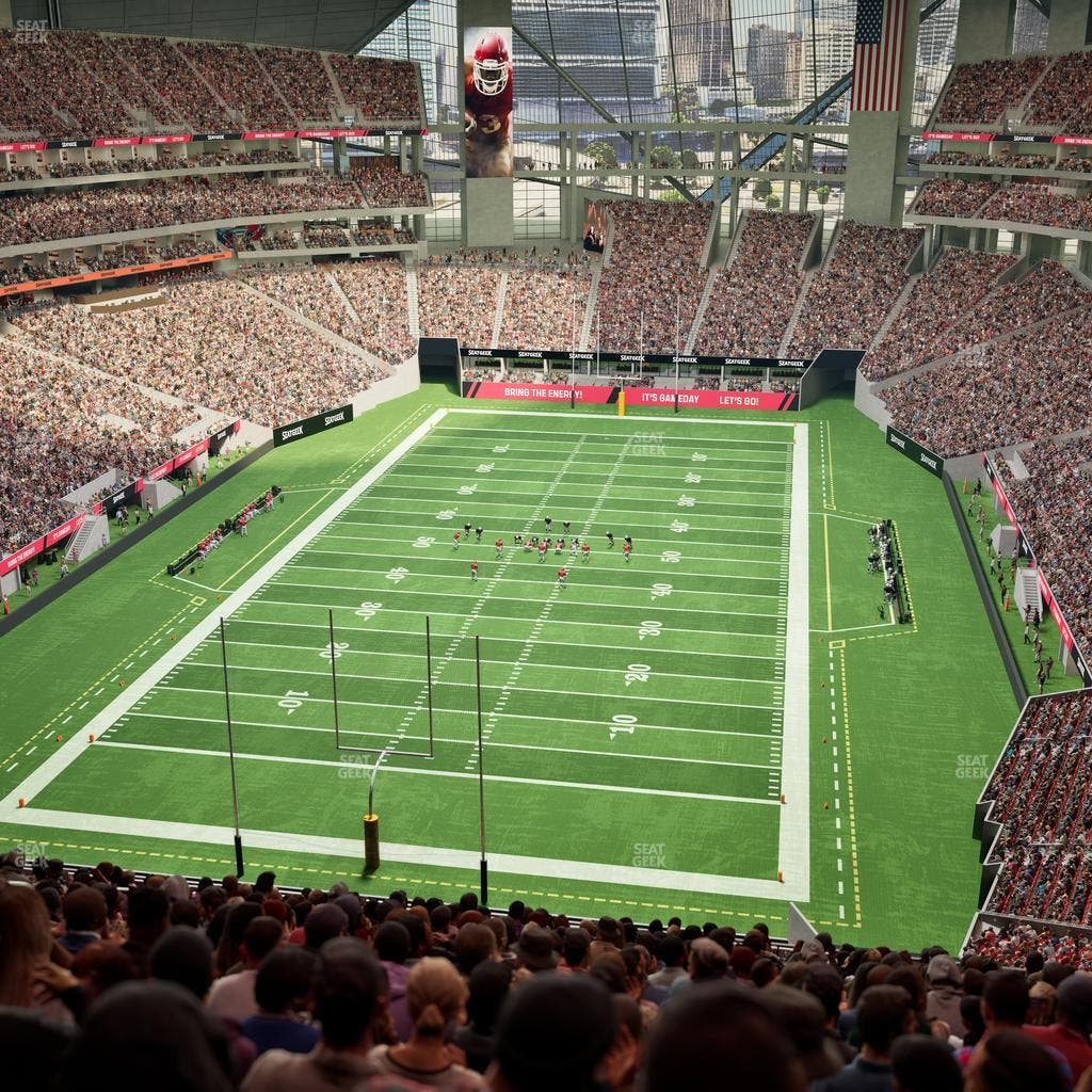 Mercedes-Benz Stadium - Section 324 Club Seat View