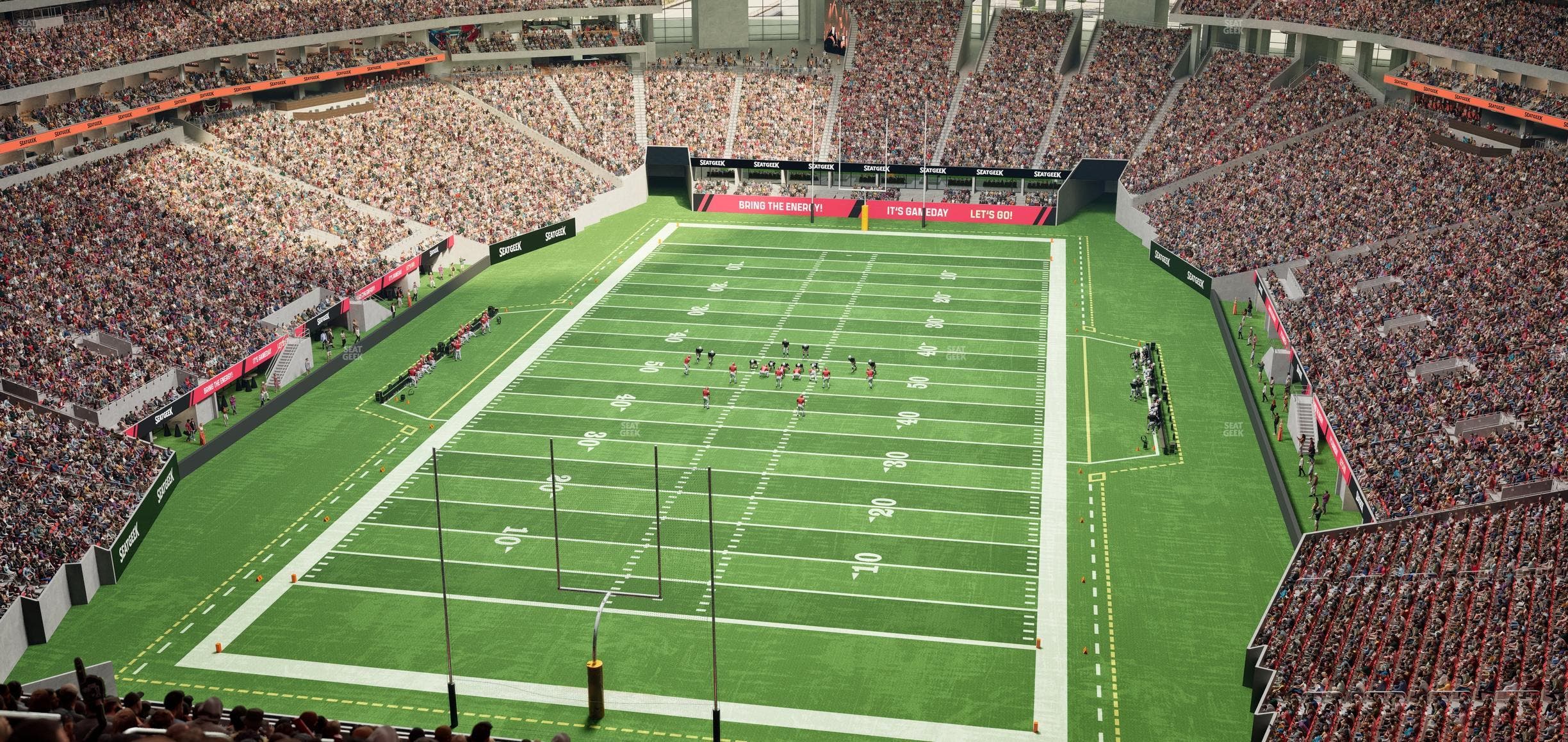 Mercedes-Benz Stadium - Section 324 Club Seat View