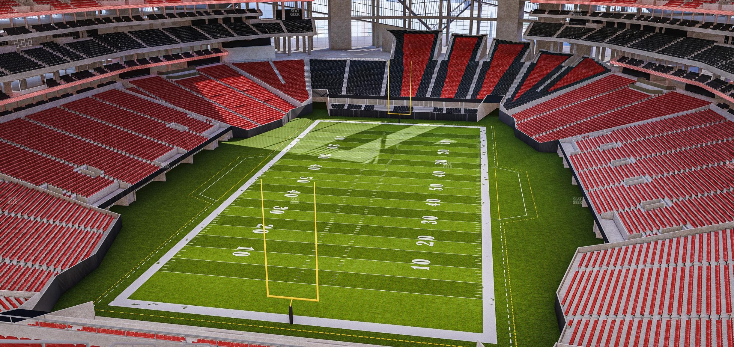 Mercedes-Benz Stadium - Section 324 Club Seat View