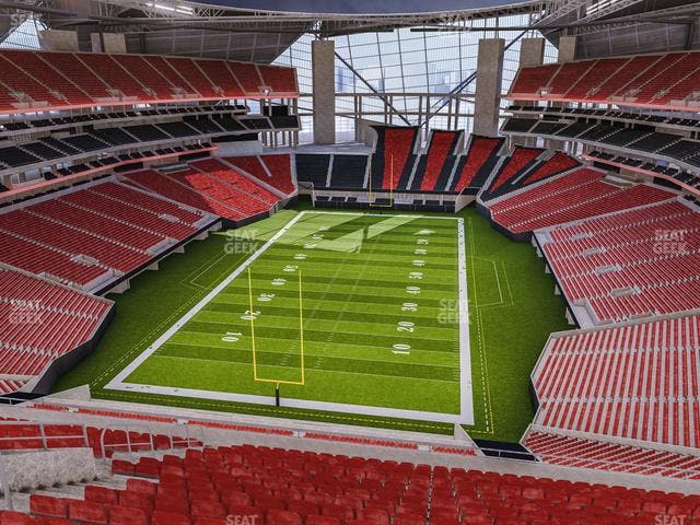 Mercedes-Benz Stadium - Section 324 Club Seat View