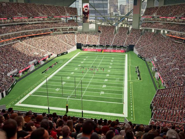 Mercedes-Benz Stadium - Section 324 Club Seat View