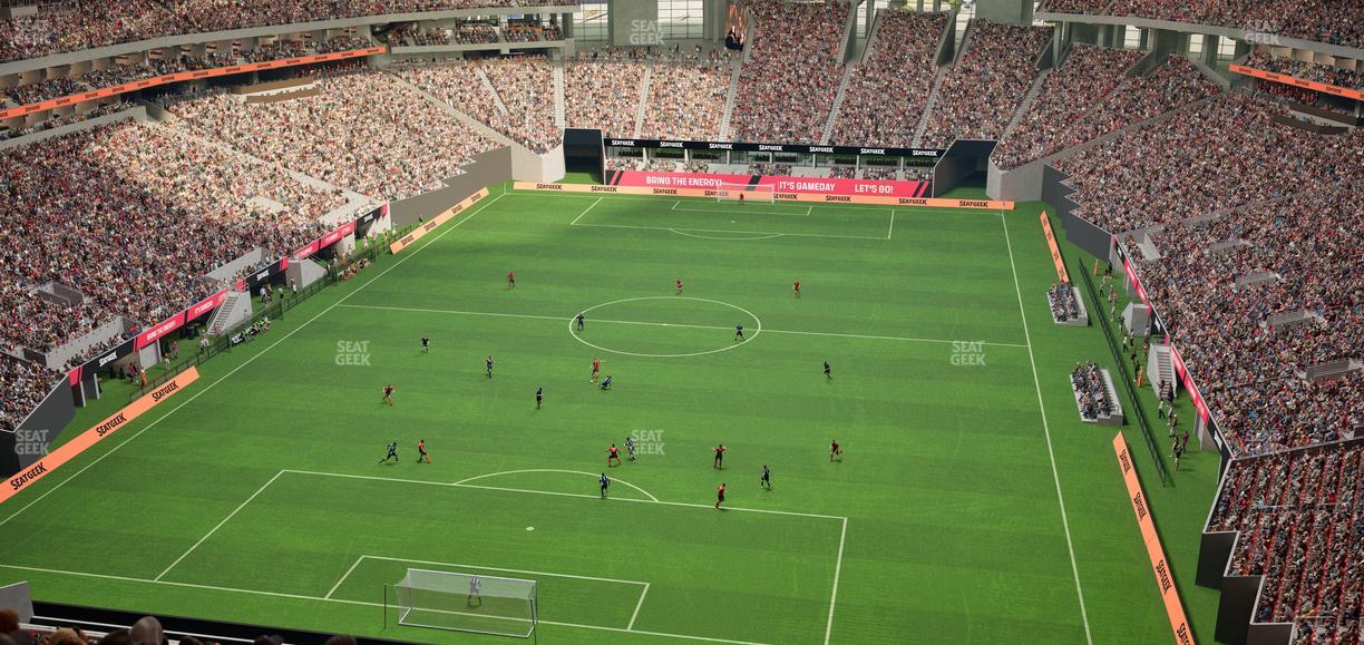 Mercedes-Benz Stadium - Section 324 Seat View