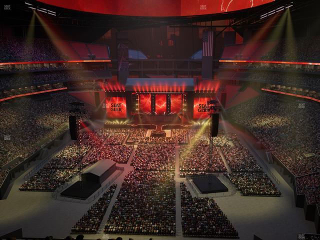 Mercedes-Benz Stadium - Section 325 Club Seat View