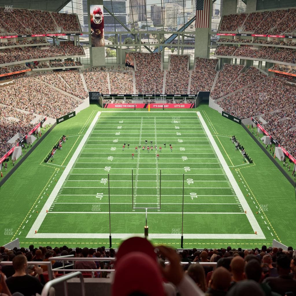 Mercedes-Benz Stadium - Section 325 Club Seat View