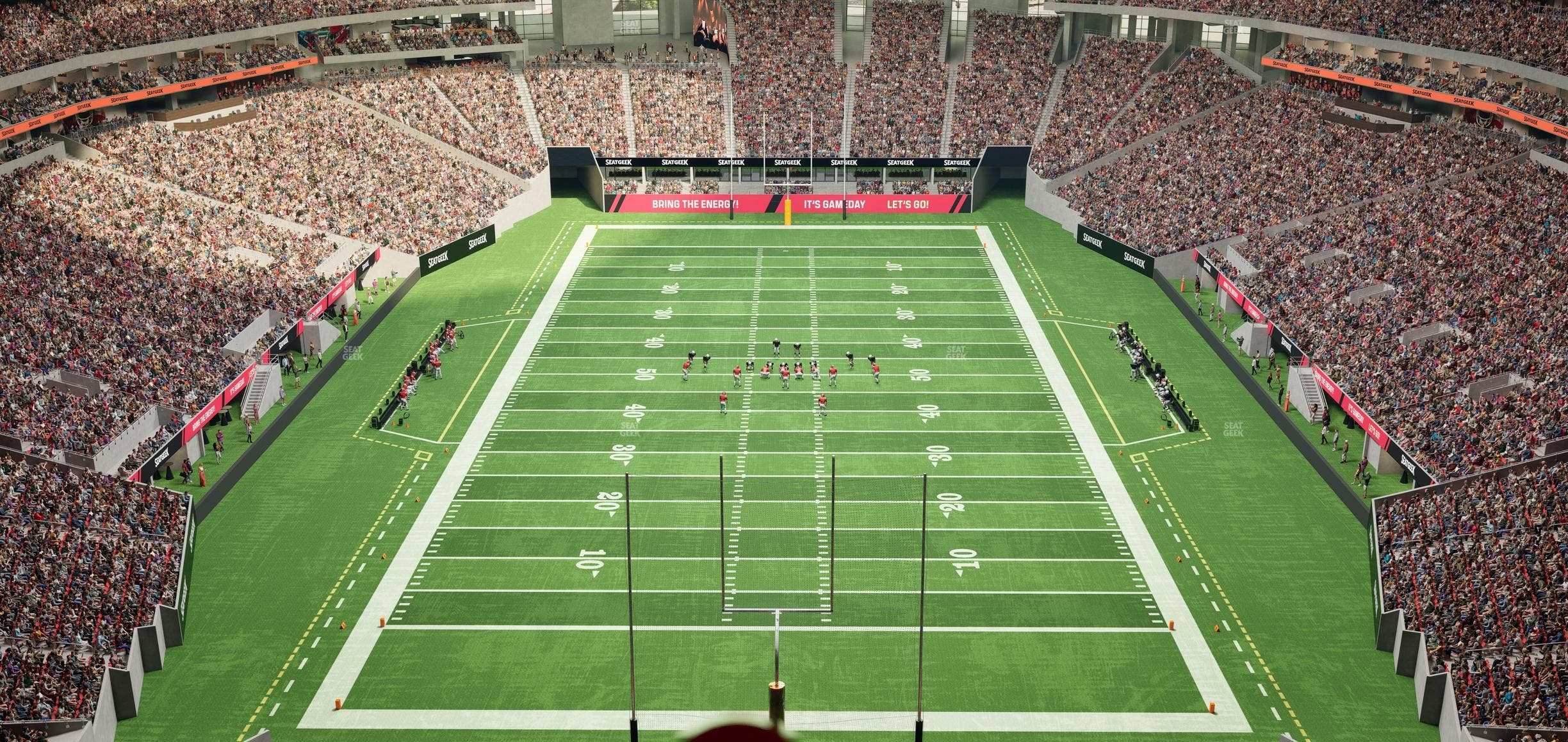 Mercedes-Benz Stadium - Section 325 Club Seat View
