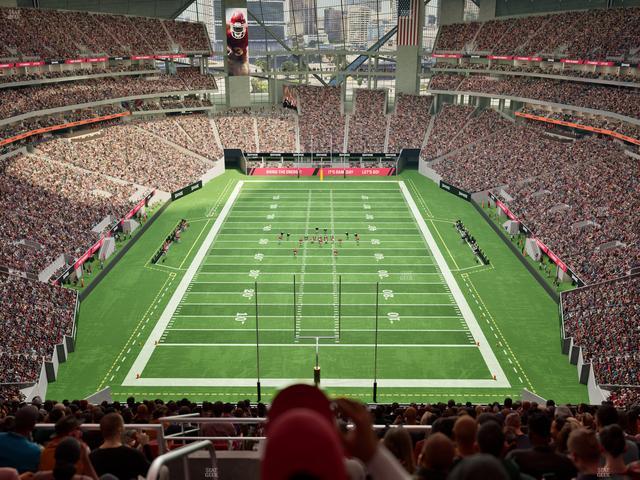 Mercedes-Benz Stadium - Section 325 Club Seat View