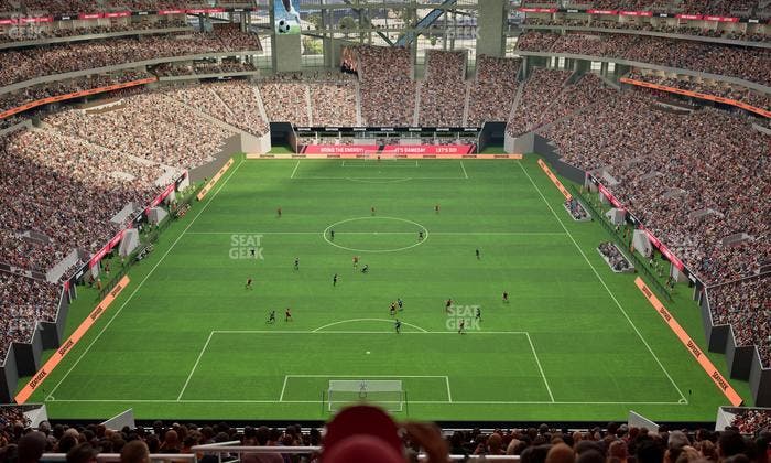 Mercedes-Benz Stadium - Section 325 Club Seat View