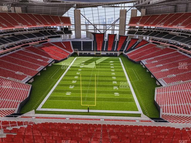 Mercedes-Benz Stadium - Section 325 Club Seat View