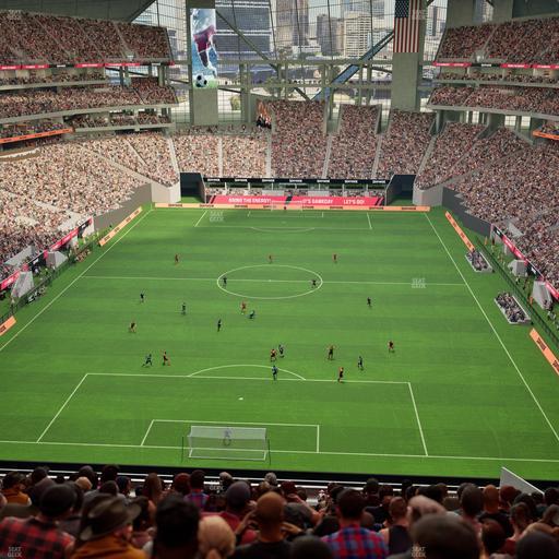 Mercedes-Benz Stadium - Section 325 Club Seat View