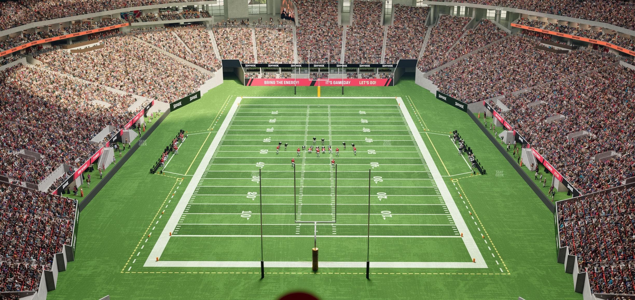 Mercedes-Benz Stadium - Section 325 Club Seat View