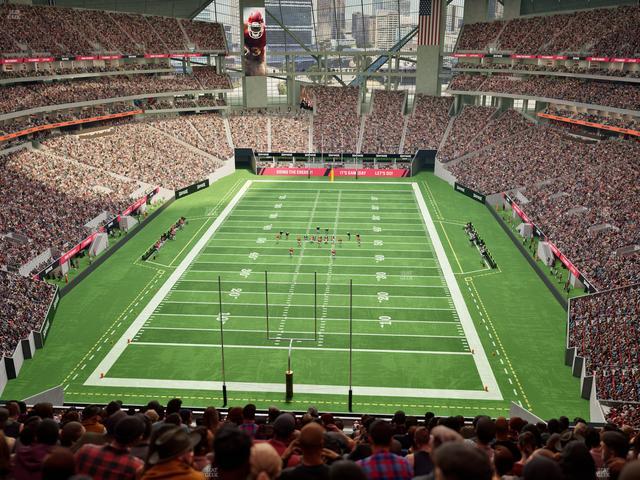 Mercedes-Benz Stadium - Section 325 Club Seat View