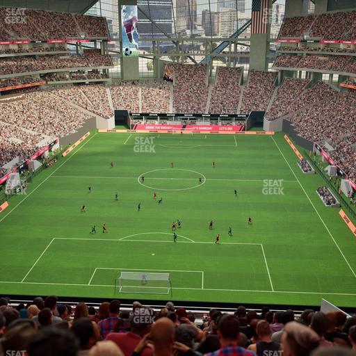 Mercedes-Benz Stadium - Section 325 Seat View