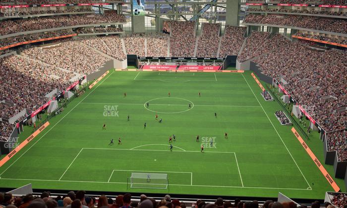 Mercedes-Benz Stadium - Section 325 Seat View