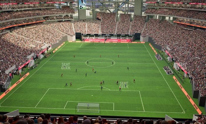 Mercedes-Benz Stadium - Section 325 Seat View