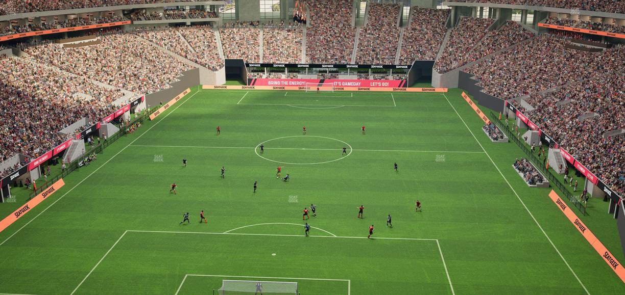 Mercedes-Benz Stadium - Section 325 Seat View