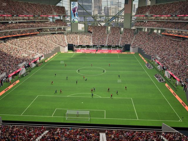 Mercedes-Benz Stadium - Section 325 Seat View