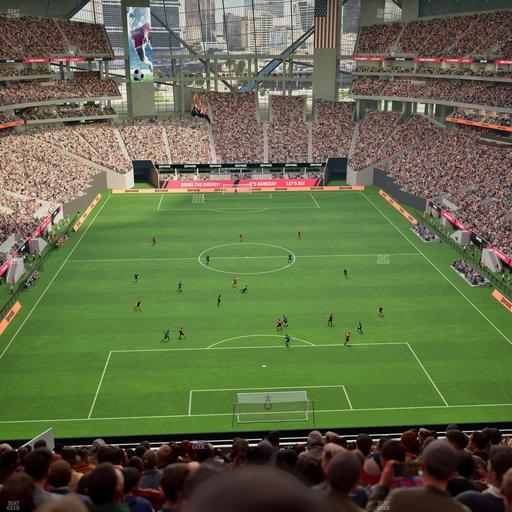 Mercedes-Benz Stadium - Section 326 Club Seat View