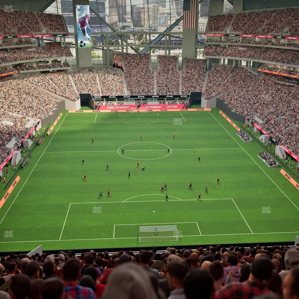 Mercedes-Benz Stadium - Section 326 Club Seat View