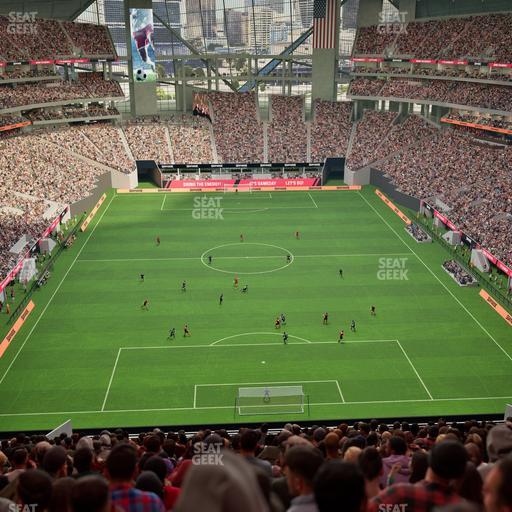 Mercedes-Benz Stadium - Section 326 Club Seat View