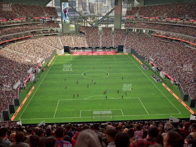Mercedes-Benz Stadium - Section 326 Club Seat View