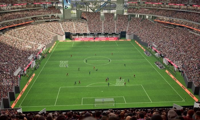 Mercedes-Benz Stadium - Section 326 Club Seat View