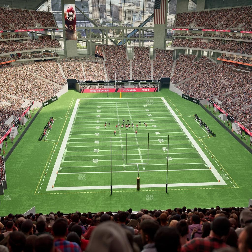 Mercedes-Benz Stadium - Section 326 Club Seat View