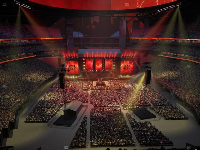 Mercedes-Benz Stadium - Section 326 Club Seat View