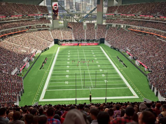 Mercedes-Benz Stadium - Section 326 Club Seat View