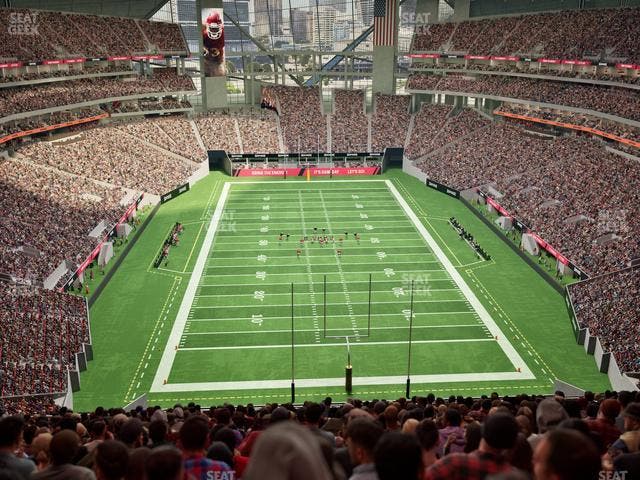 Mercedes-Benz Stadium - Section 326 Club Seat View