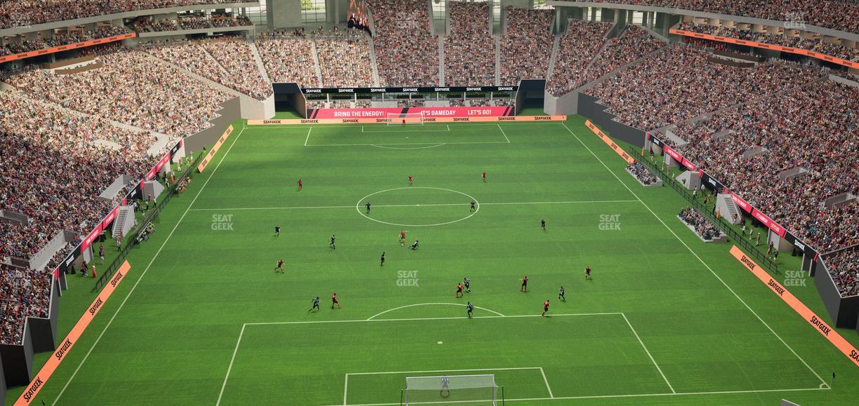 Mercedes-Benz Stadium - Section 326 Seat View