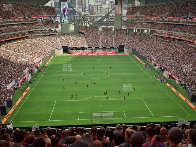 Mercedes-Benz Stadium - Section 326 Seat View