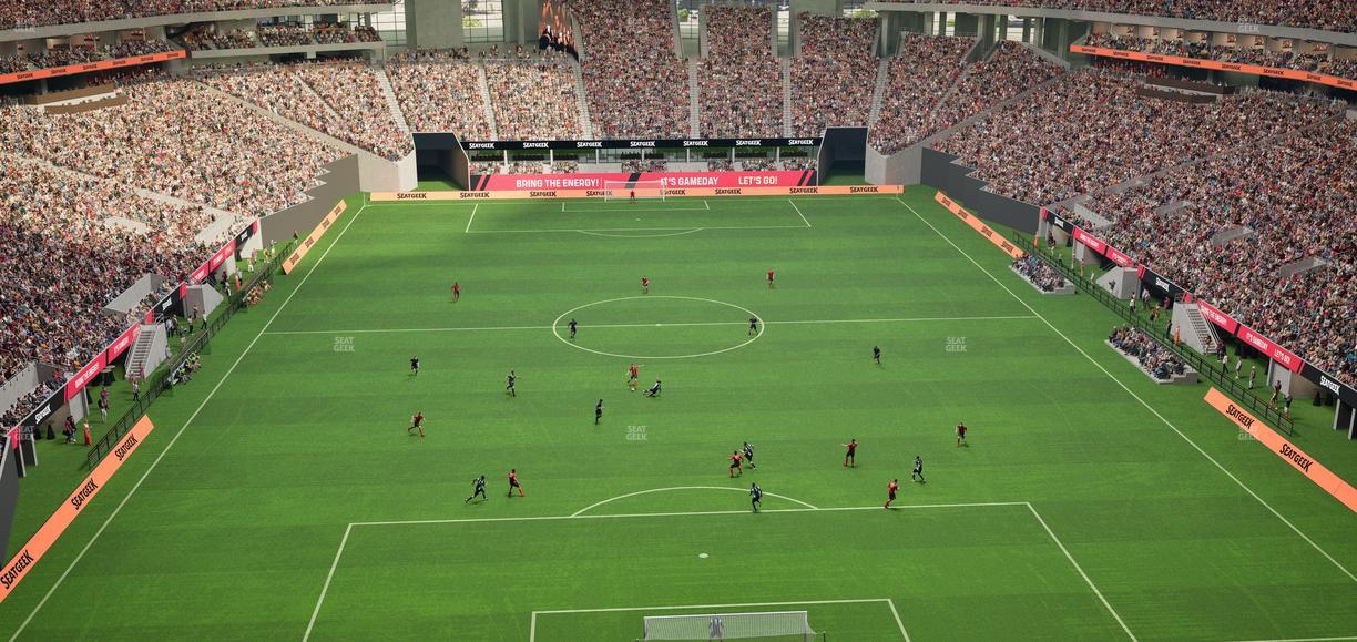 Mercedes-Benz Stadium - Section 326 Seat View