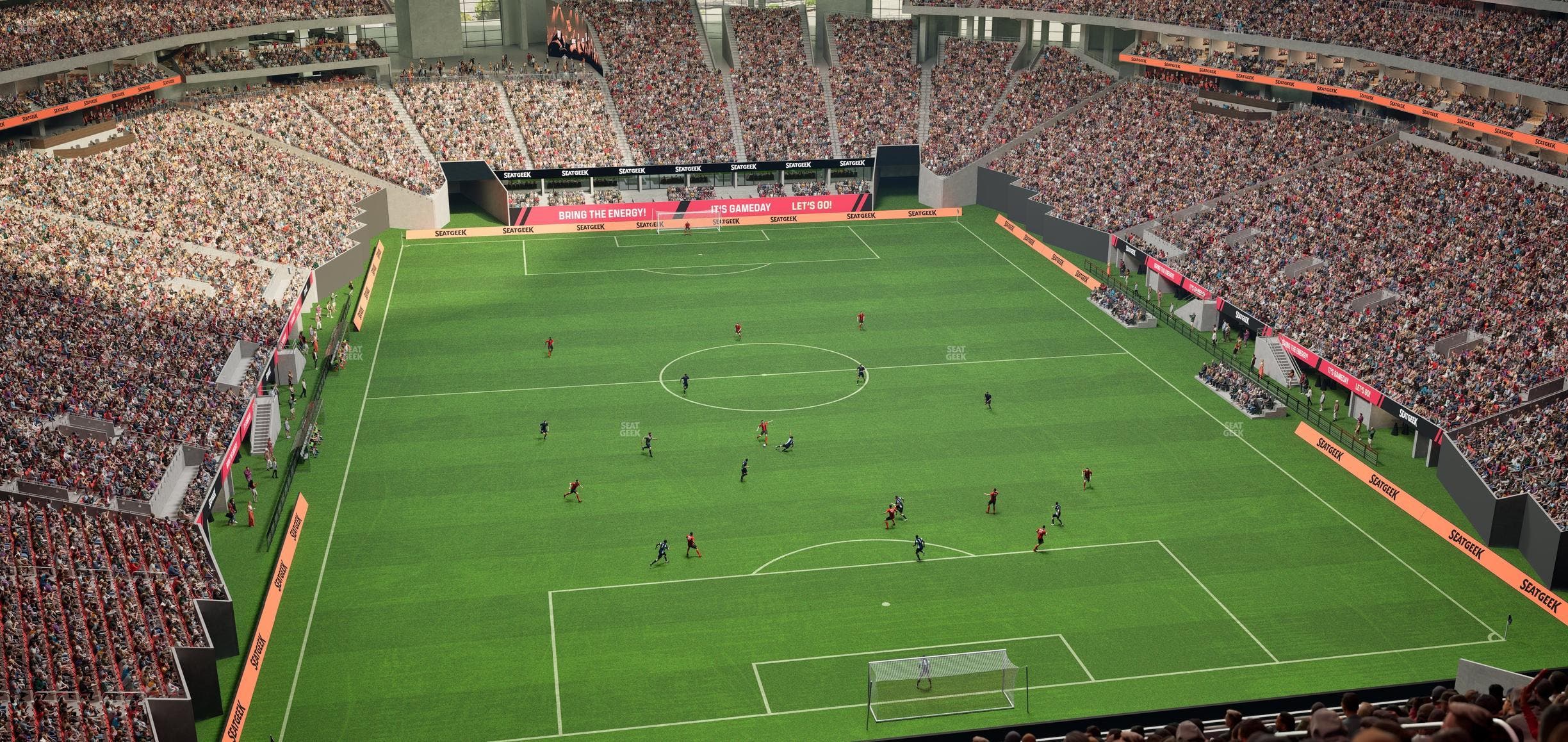 Mercedes-Benz Stadium - Section 327 Club Seat View