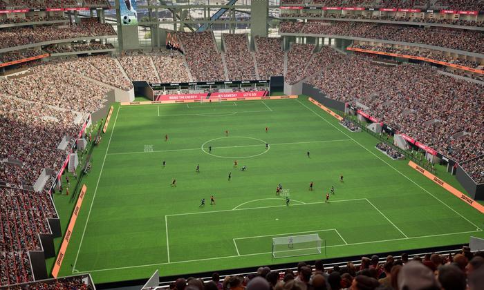 Mercedes-Benz Stadium - Section 327 Club Seat View