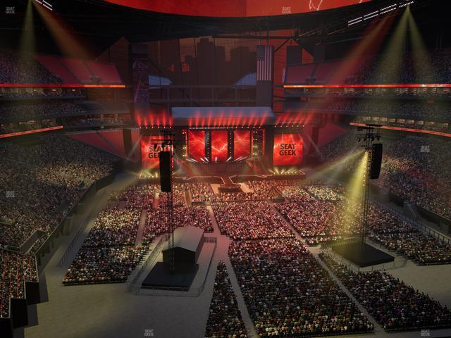 Mercedes-Benz Stadium - Section 327 Seat View