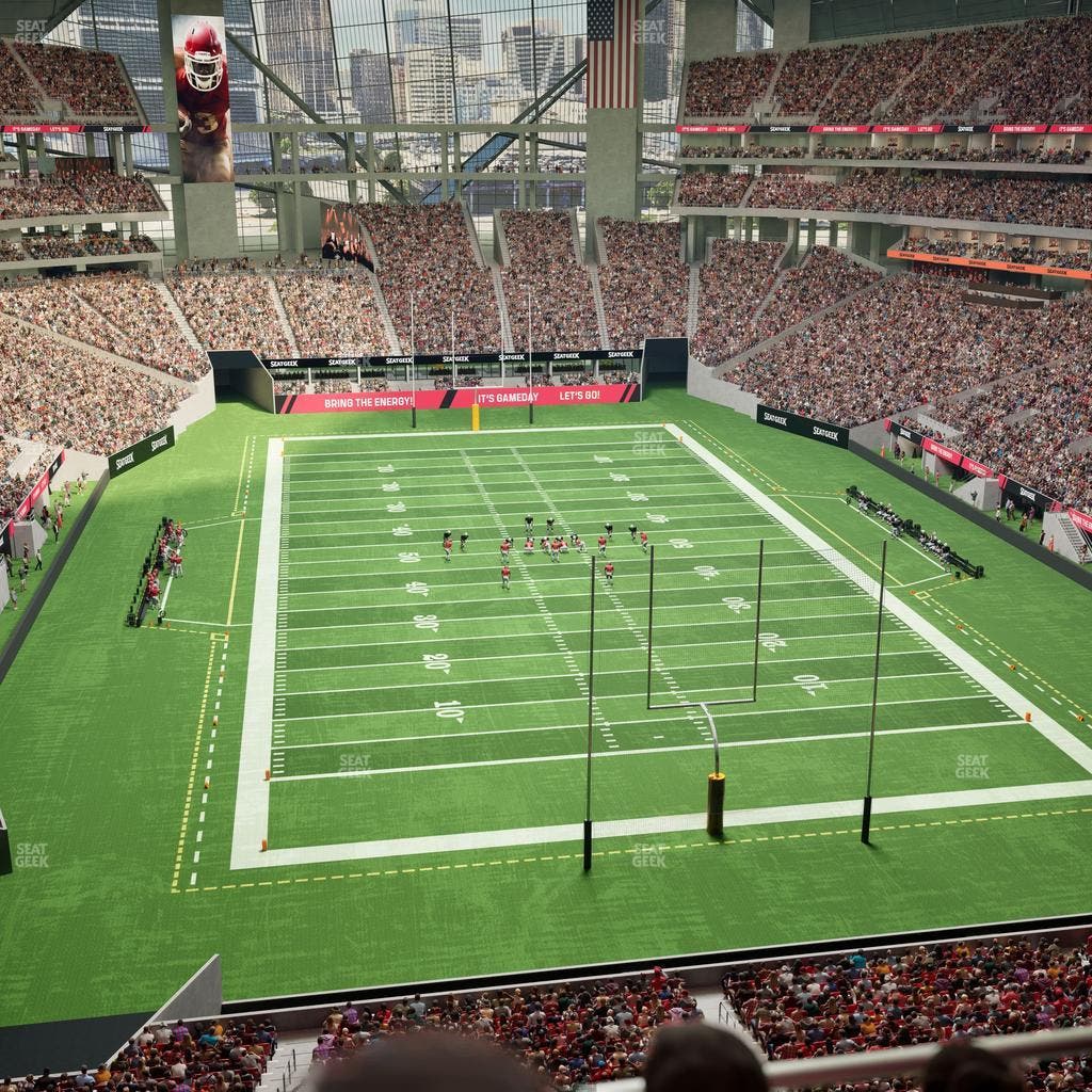 Mercedes-Benz Stadium - Section 327 Seat View