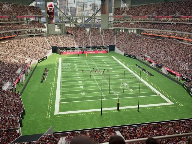 Mercedes-Benz Stadium - Section 327 Seat View