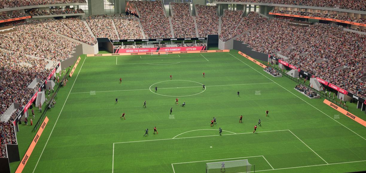 Mercedes-Benz Stadium - Section 327 Seat View