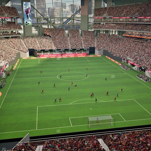 Mercedes-Benz Stadium - Section 327 Seat View