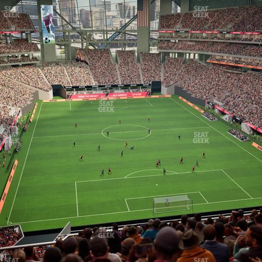 Mercedes-Benz Stadium - Section 327 Seat View