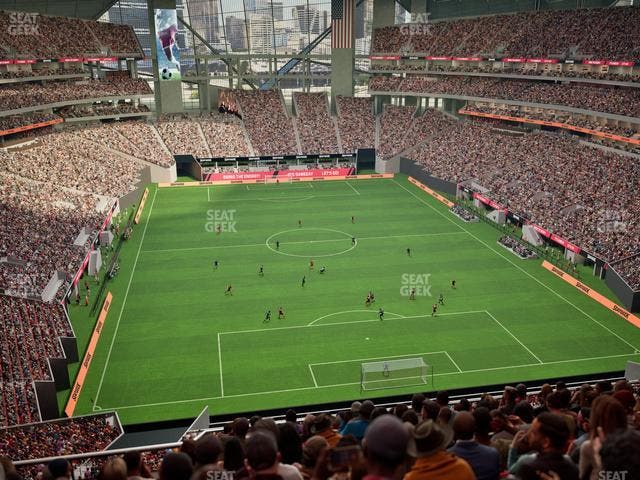 Mercedes-Benz Stadium - Section 327 Seat View