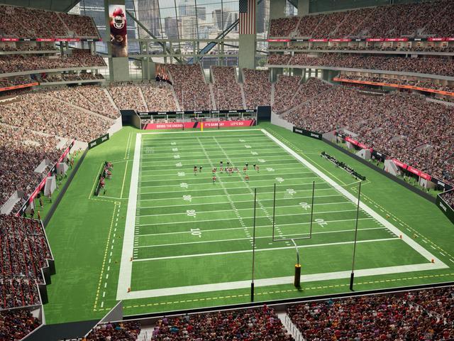 Mercedes-Benz Stadium - Section 327 Seat View