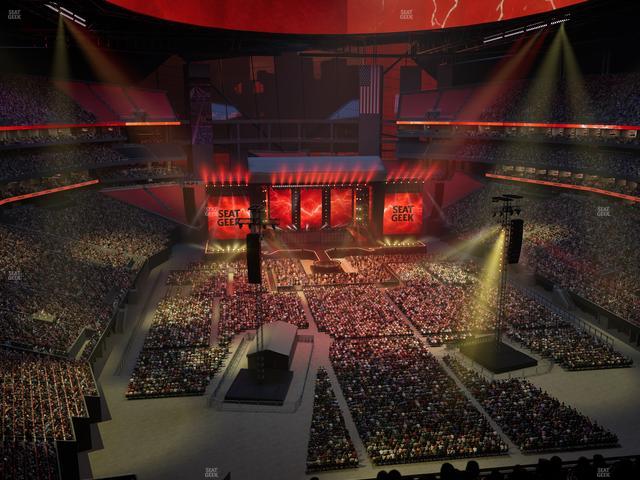 Mercedes-Benz Stadium - Section 327 Seat View