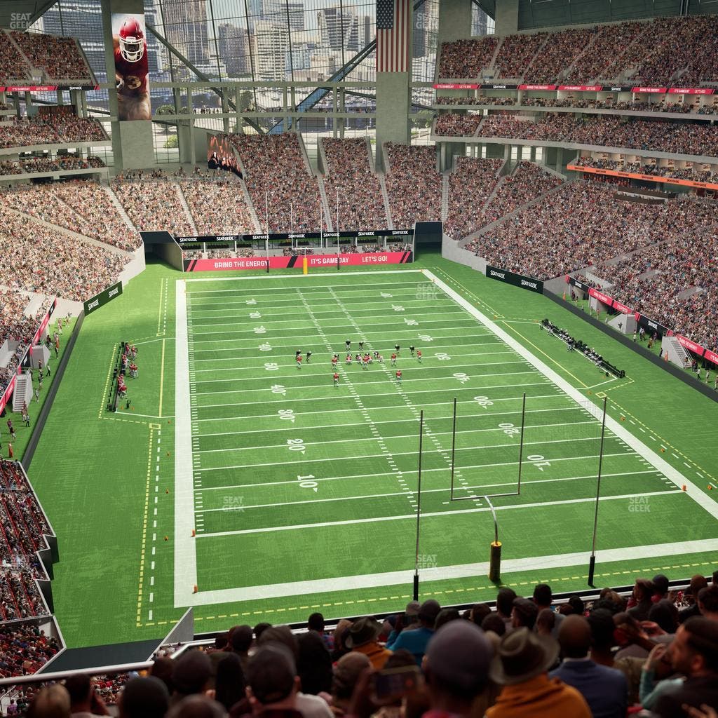 Mercedes-Benz Stadium - Section 327 Seat View