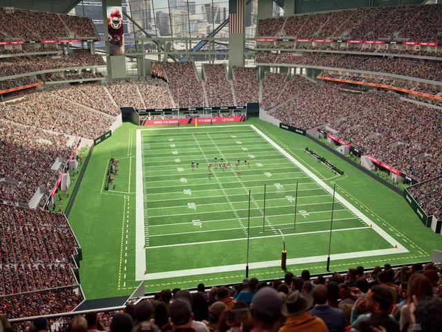 Mercedes-Benz Stadium - Section 327 Seat View